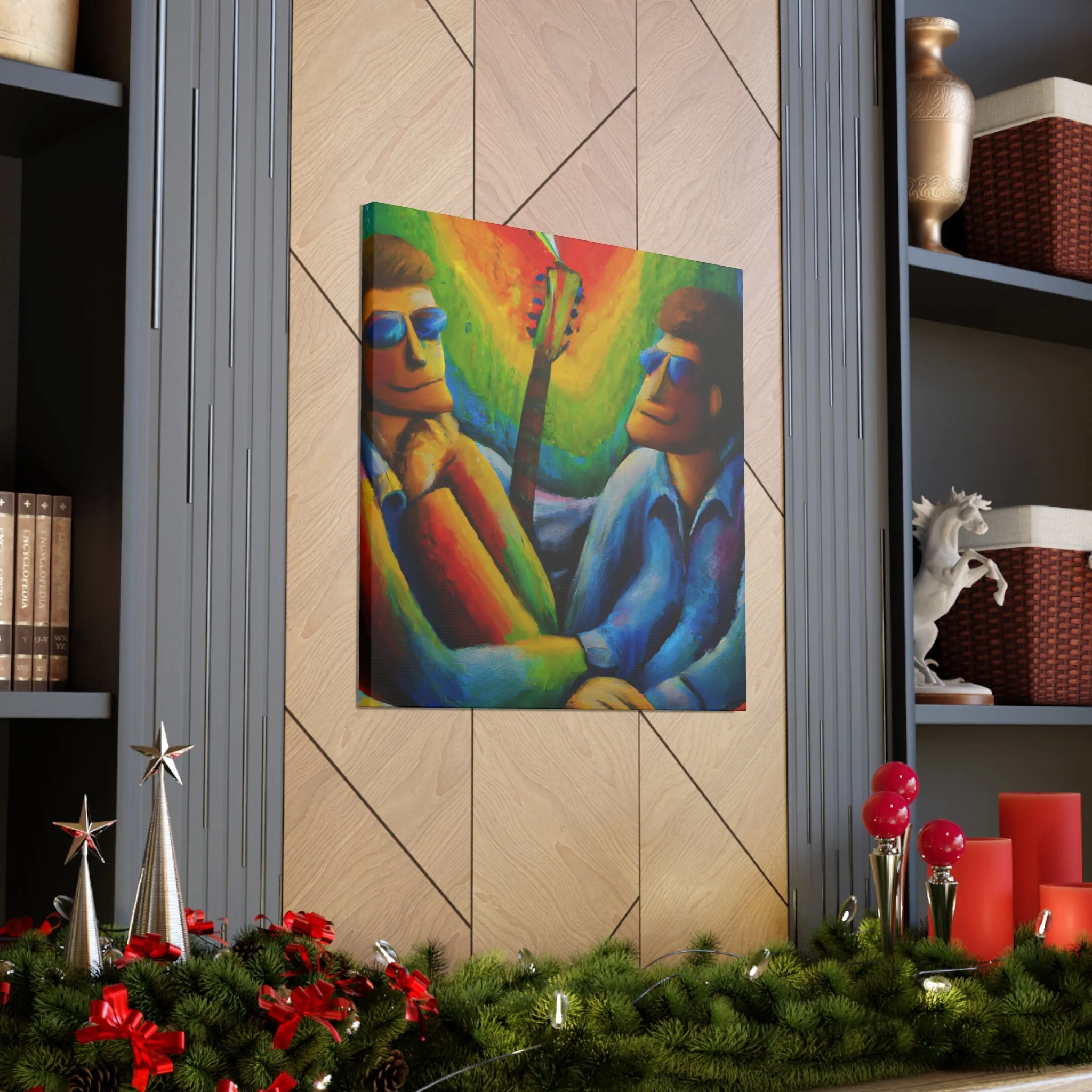 AlecX - Gay Love Canvas Art