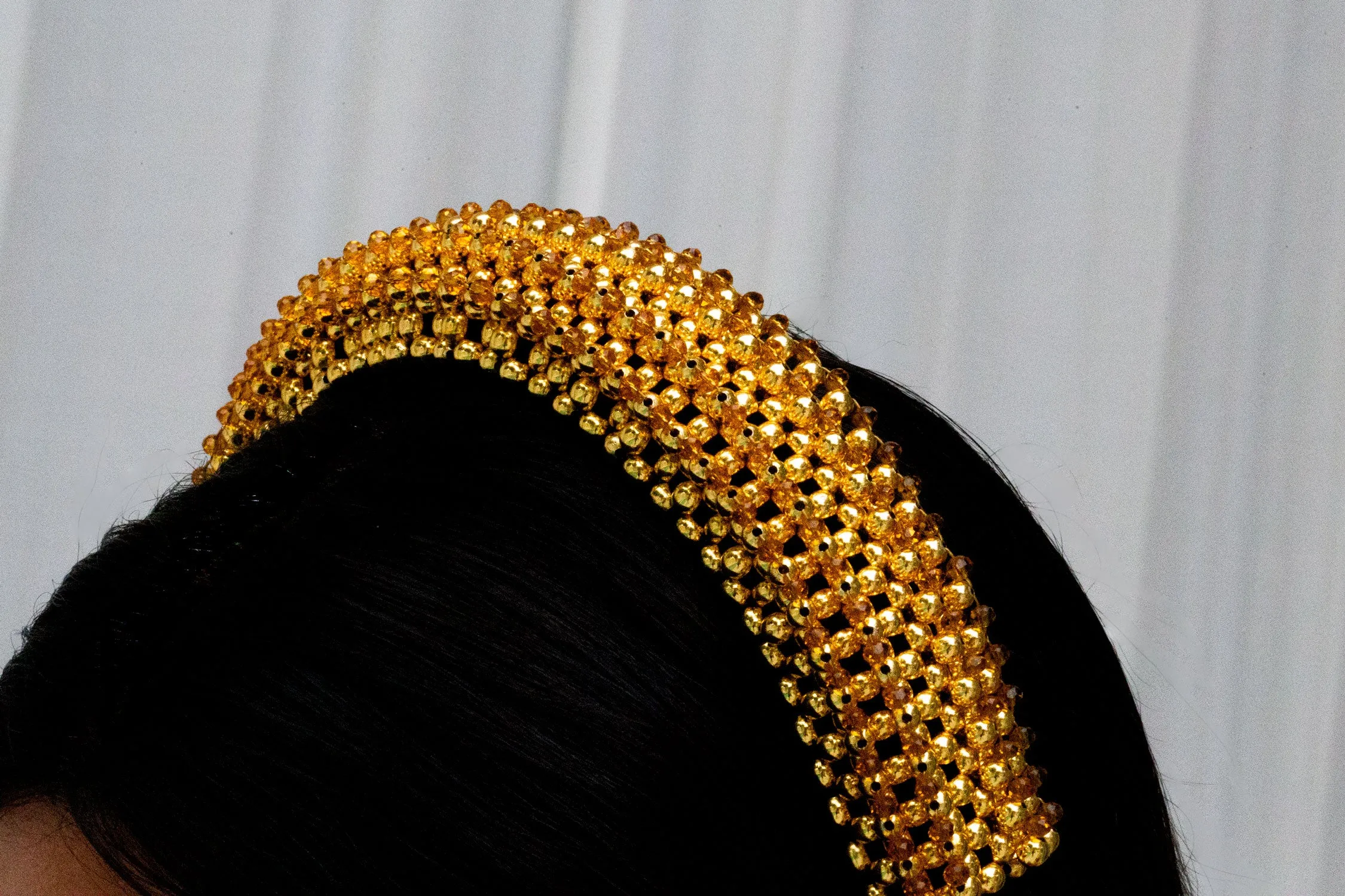 Anais Head Band in 22K Gold Wash