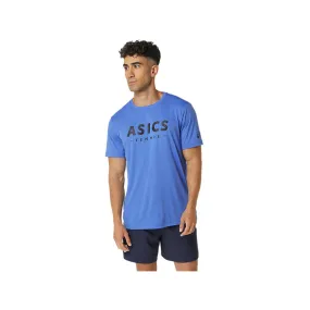 ASICS Men's Court Tennis Graphic Top (Sapphire)