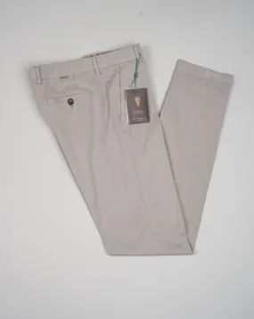 Berwich Morello Garment Dyed Chinos With Silk / Grigio