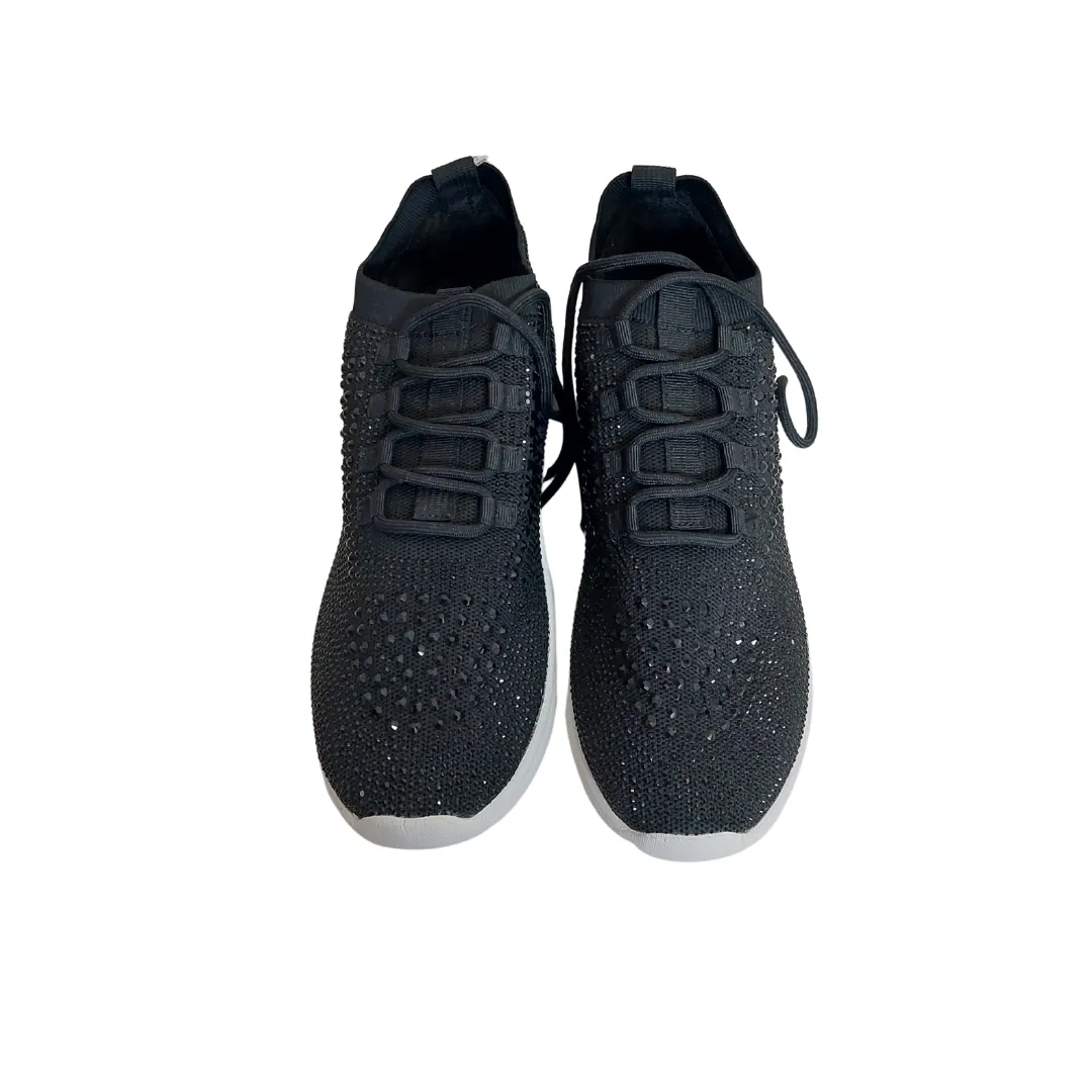 Blondo Black Rhinestone Sneakers | Brand New |