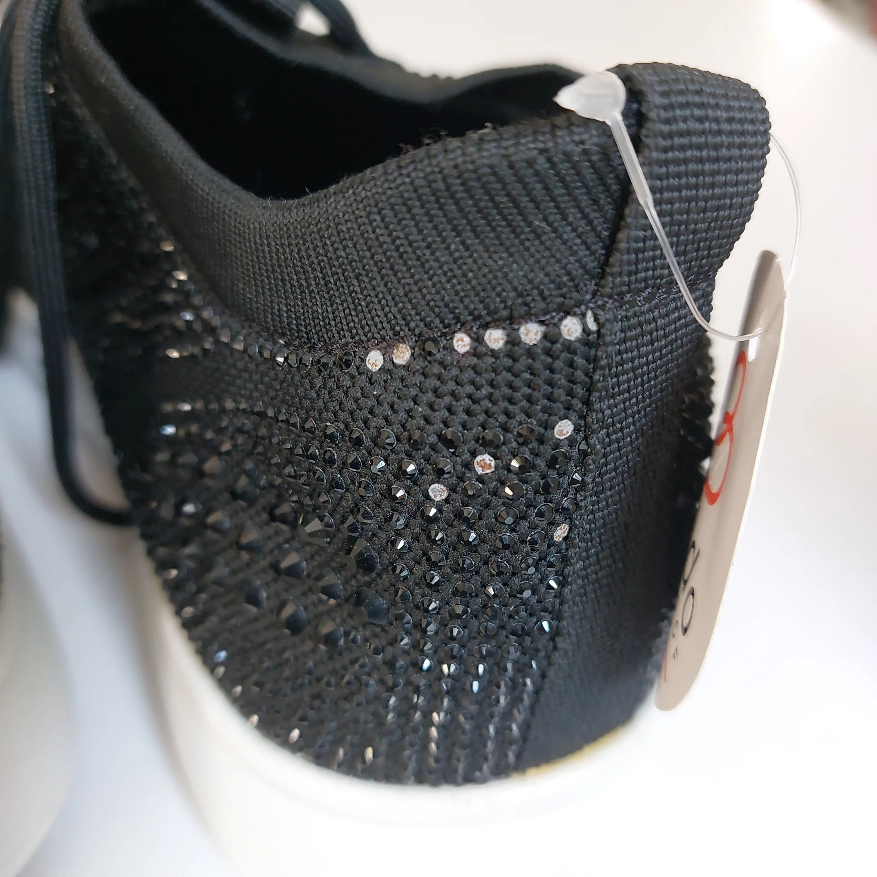 Blondo Black Rhinestone Sneakers | Brand New |