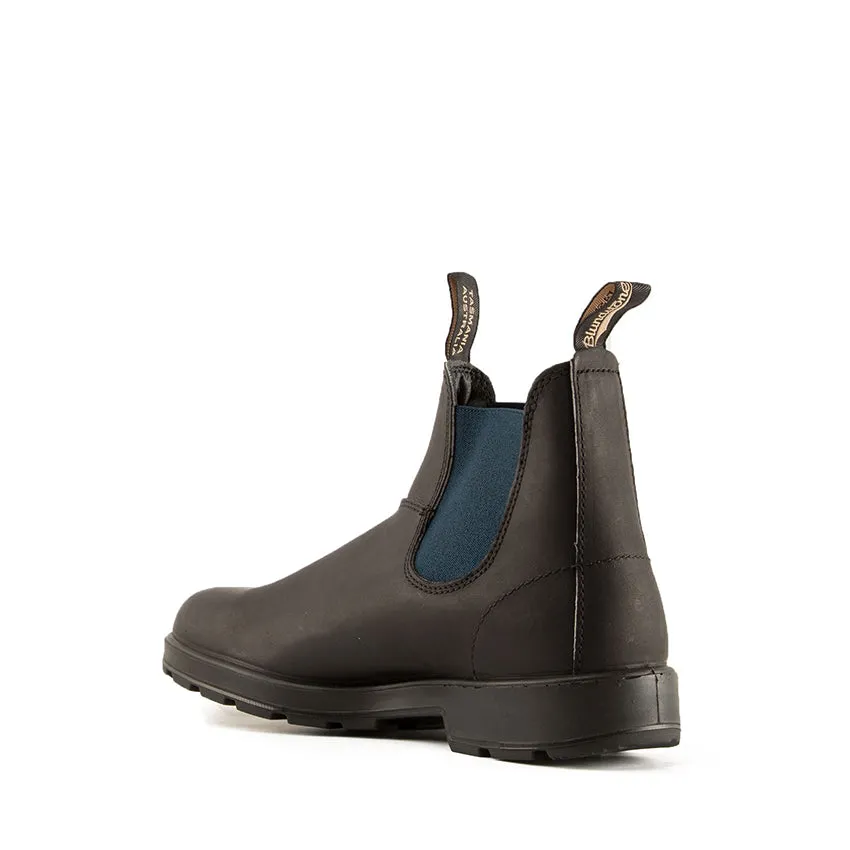 BLUNDSTONE BOOT 1917 NERO ELASTICO BLU