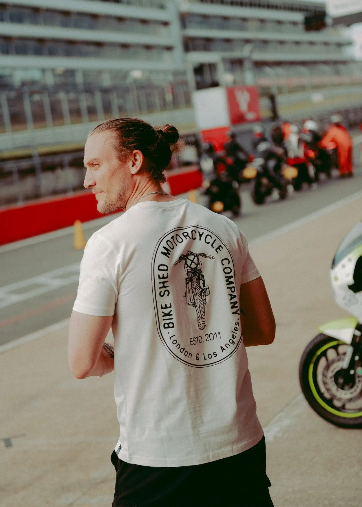 BSMC Drop Bars T Shirt - White