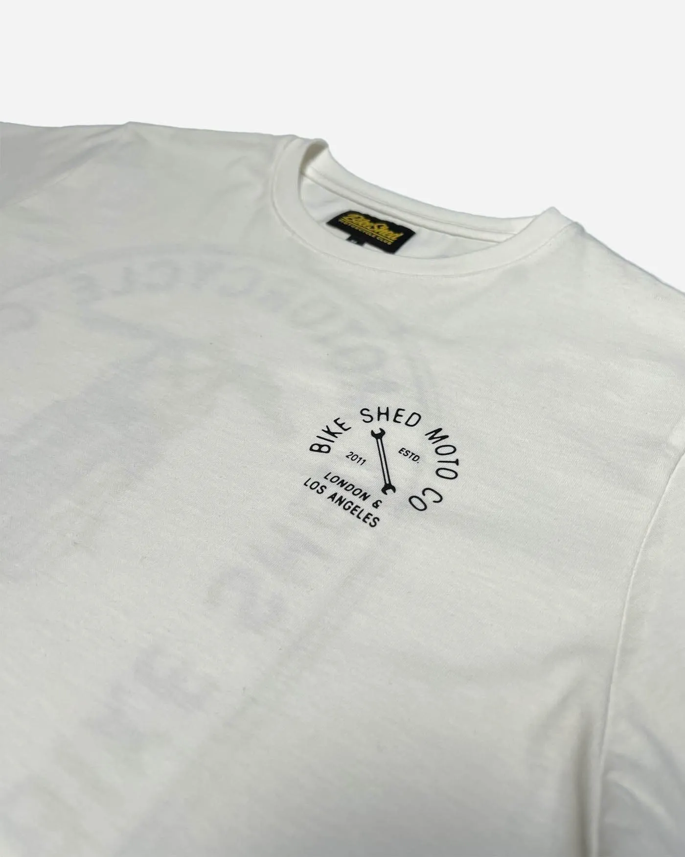 BSMC Drop Bars T Shirt - White