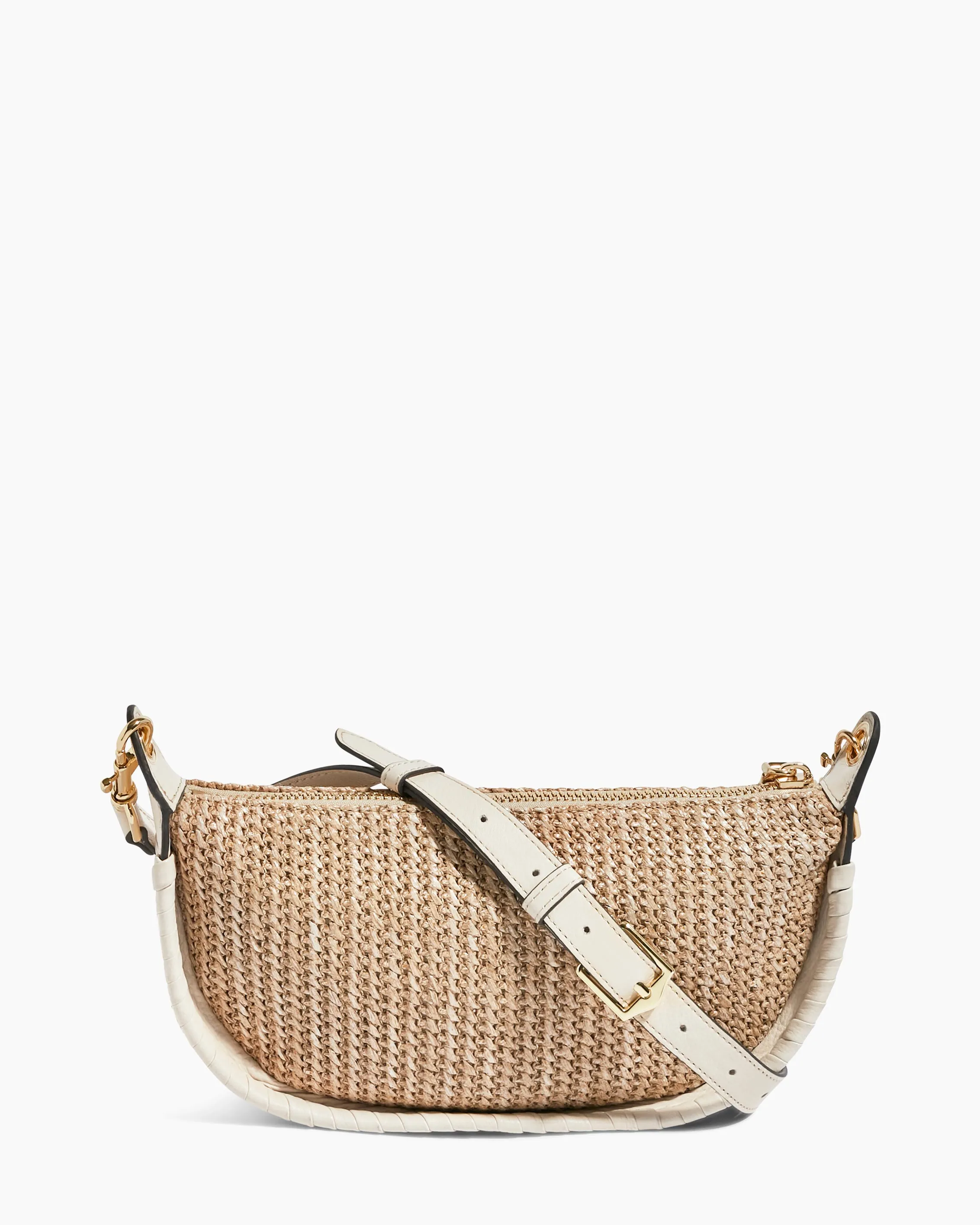 Casablanca Raffia Crossbody