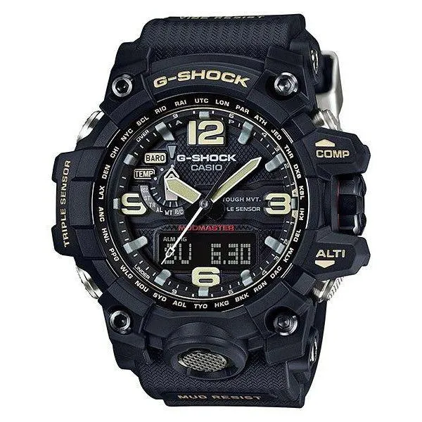 CASIO G-SHOCK MENS 200M TRIPLE SENSOR MUDMASTER - GWG-1000-1ADR