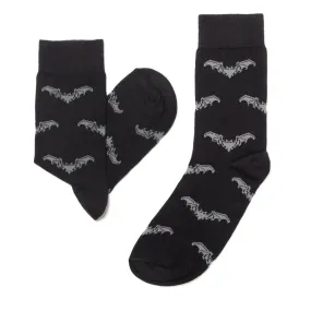 Gothic Bat Socks