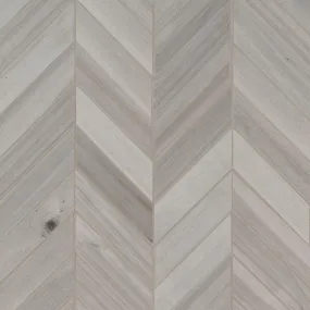 Havenwood Porcelain Tile Collection Platinum Wood Chevron - 12"x15"