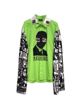 LHLA x PLEASURES UNSEEN EYE BUTTON UP