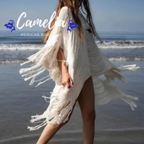 Loomed Beach Cover-Up Gala