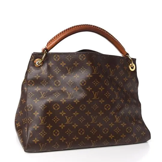 Louis Vuitton Artsy Monogram Mm Brown Canvas Tote