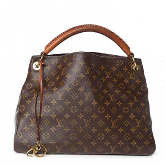 Louis Vuitton Artsy Monogram Mm Brown Canvas Tote