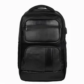 Mantra V2 28L Black Laptop backpack with raincover