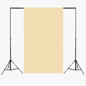 New York Cheesecake Beige Paper Roll Photography Studio Backdrop Half Length (1.36 x 10M)