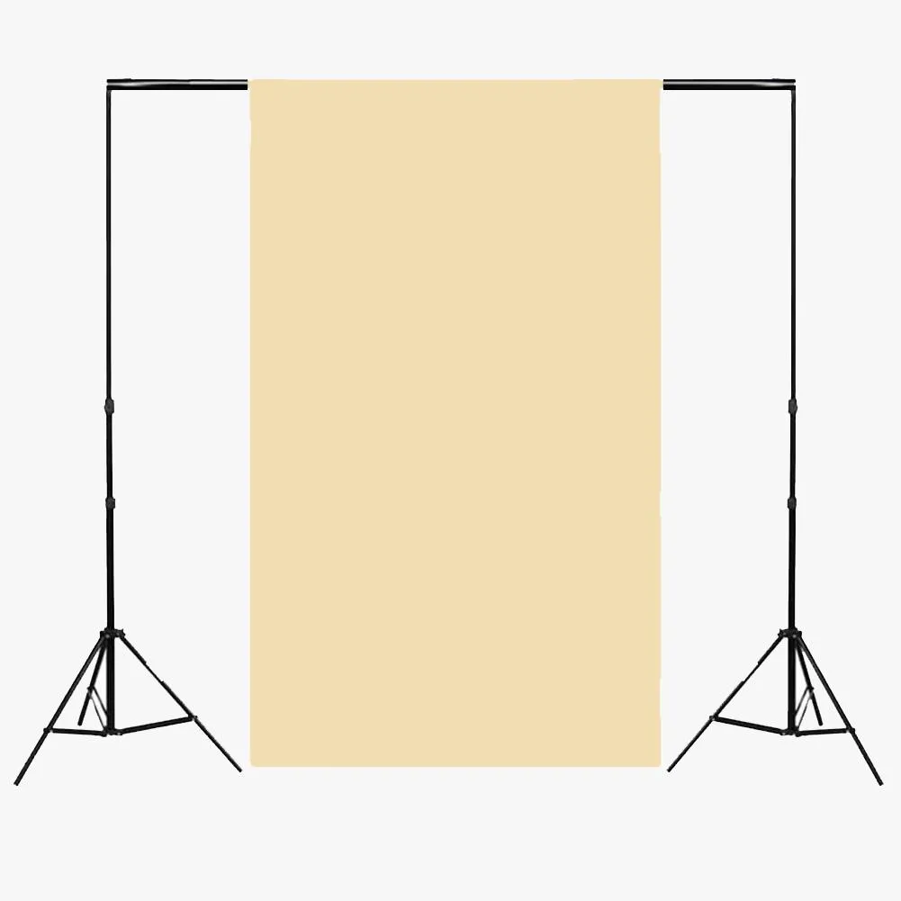 New York Cheesecake Beige Paper Roll Photography Studio Backdrop Half Length (1.36 x 10M)