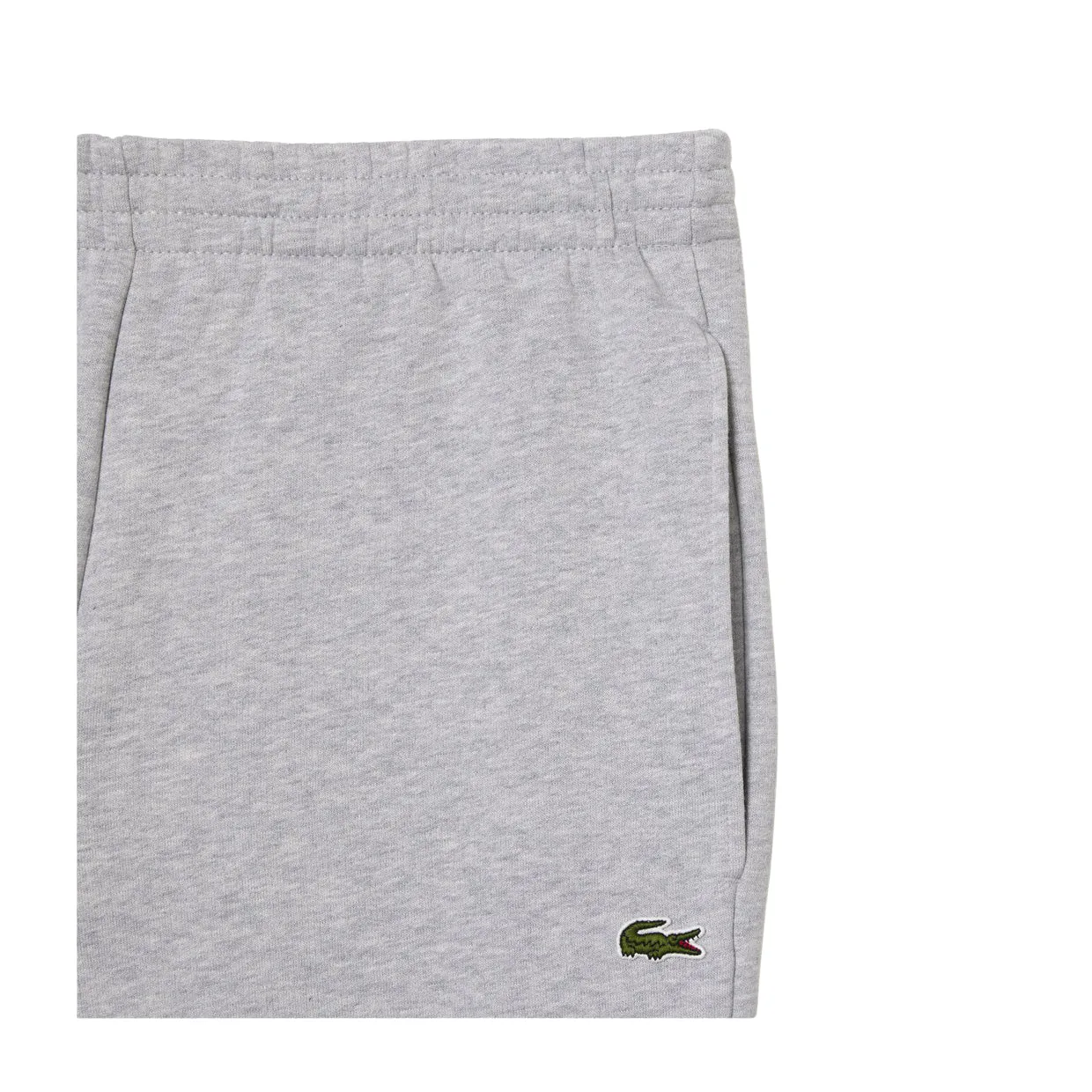 Pantaloni Uomo Lacoste Felpa Cotone Organico Grigio Chine