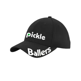 Pickle Ballers | Pickleball Hat | Moisture-Wicking 100% Polyester