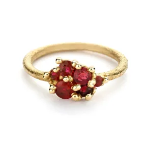 Ruby Cluster Ring