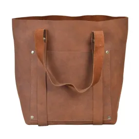 Siya's Leather Tote Bag