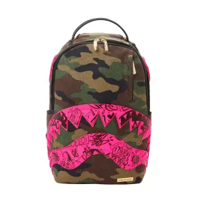 Zaino Sprayground Camopink DLX Multicolor